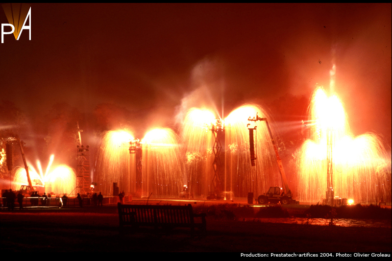 Photo Feu d'artifice à Chamarande