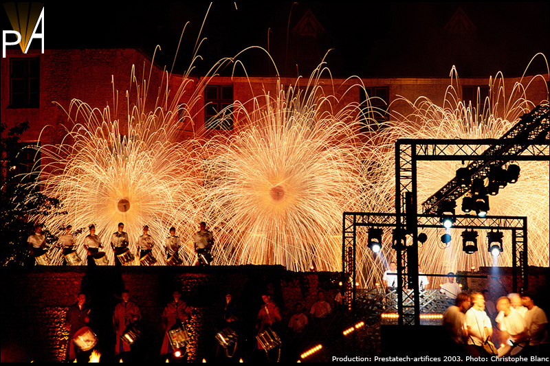 Photo du Spectacle les tambours de feu à Harcourt