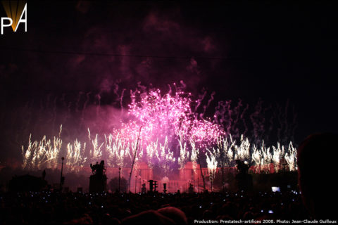 Photo du Feu d'artifice de la Fête Nationale à Paris